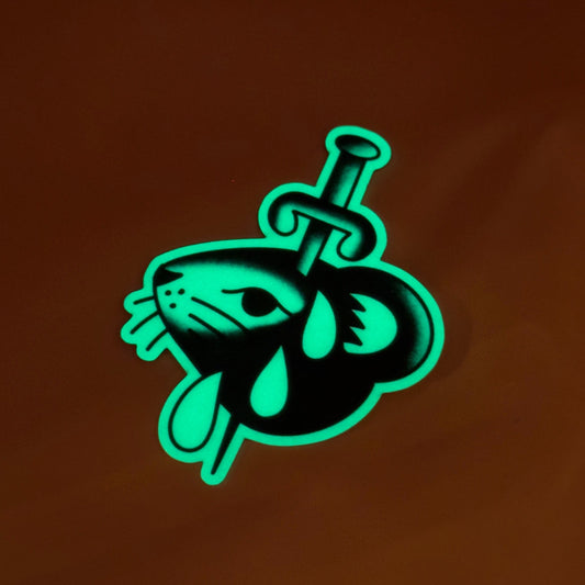 Glow-in-the-Dark Relics of the Rat Official Sticker (Limited Edition)