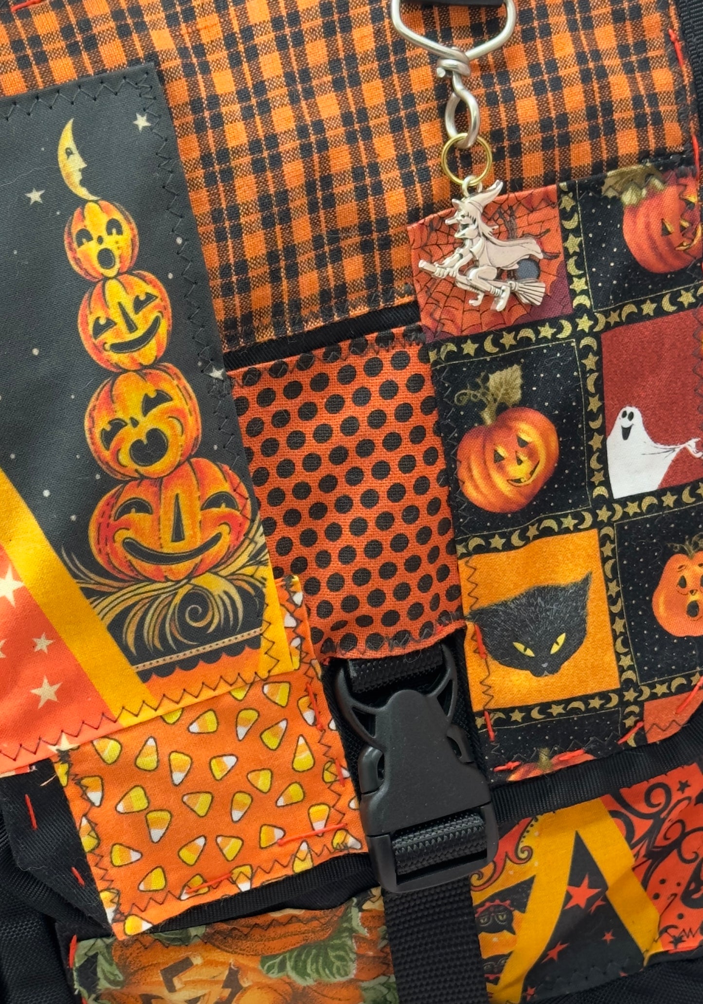 Jack-O-Stitch Messenger Bag