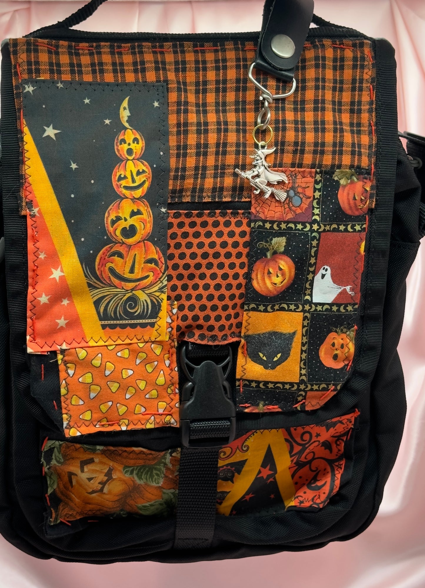 Jack-O-Stitch Messenger Bag