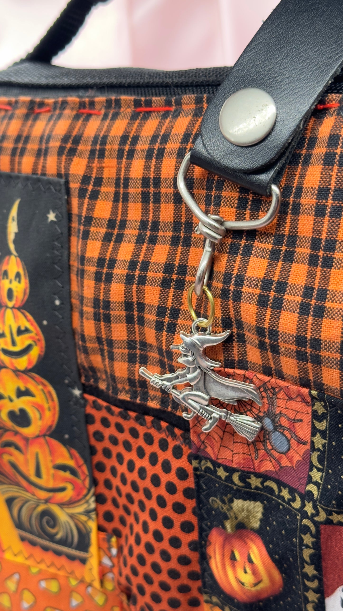 Jack-O-Stitch Messenger Bag