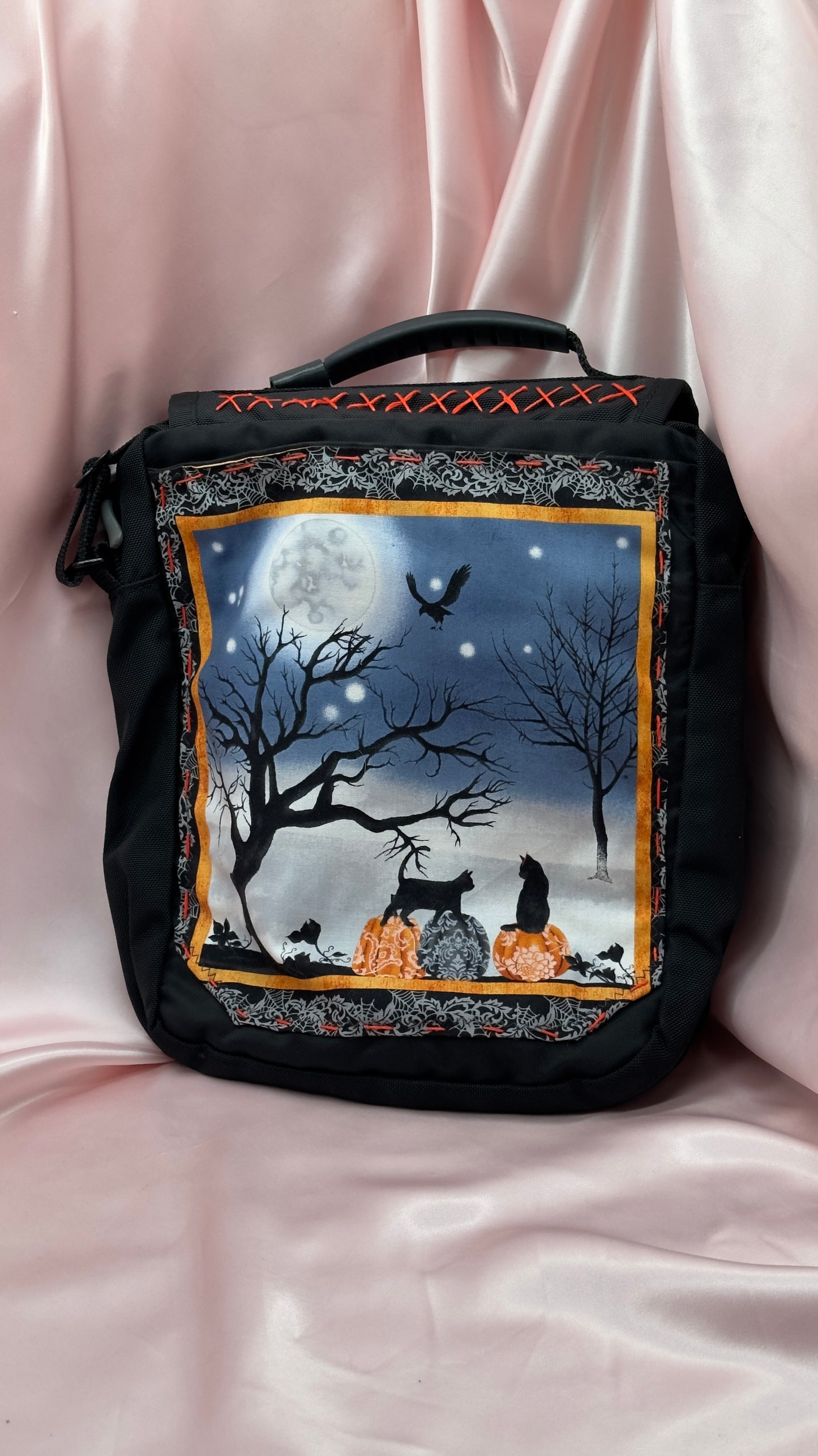 Jack-O-Stitch Messenger Bag