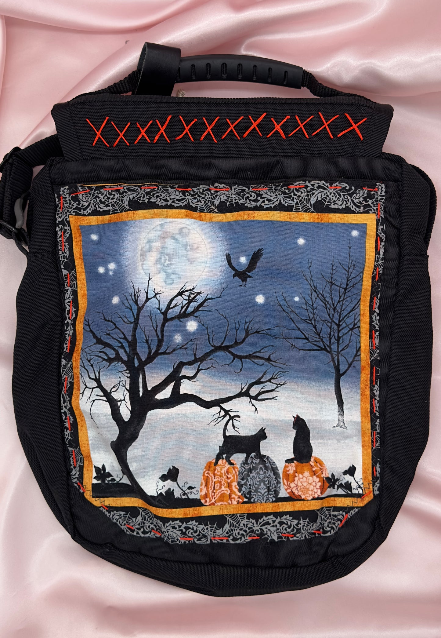 Jack-O-Stitch Messenger Bag