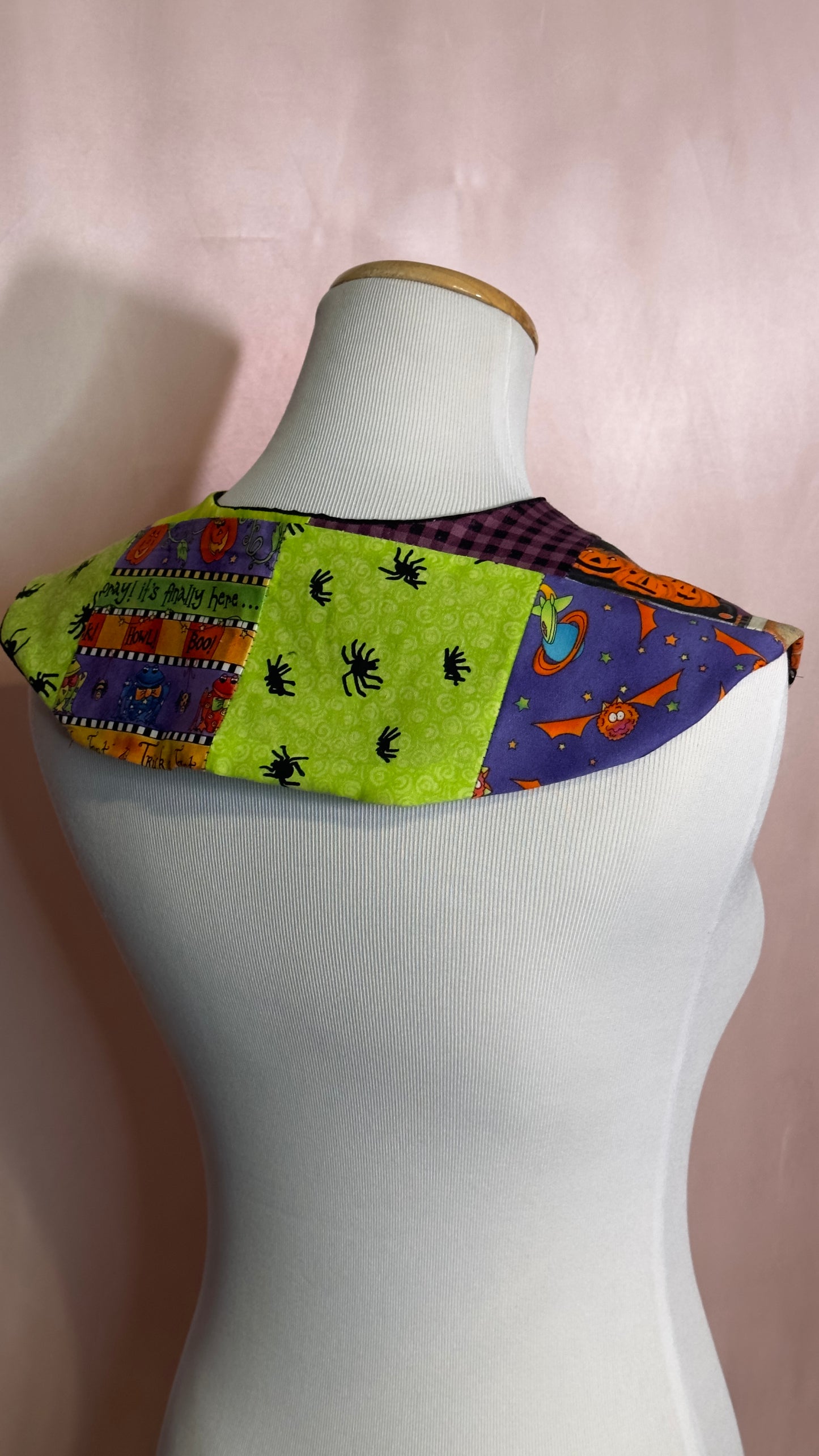 Ghoul's Delight Patchwork Detachable Collar