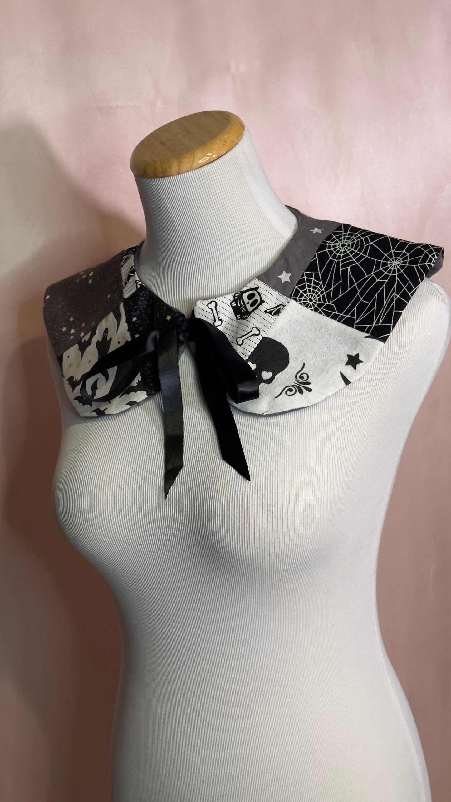 Phantom Patchwork Detachable Collar