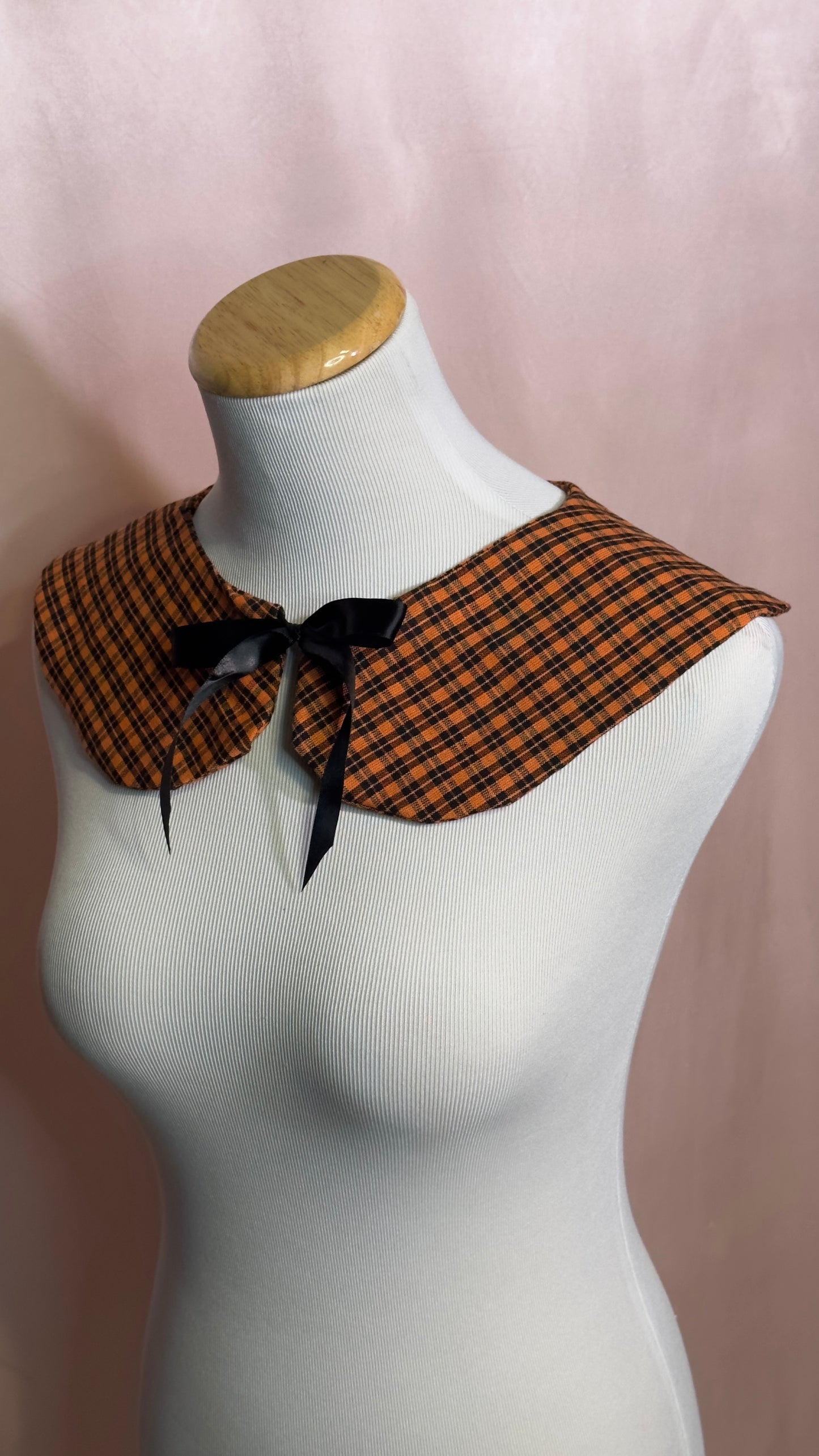 Trick-or-Tartan Detachable Collar