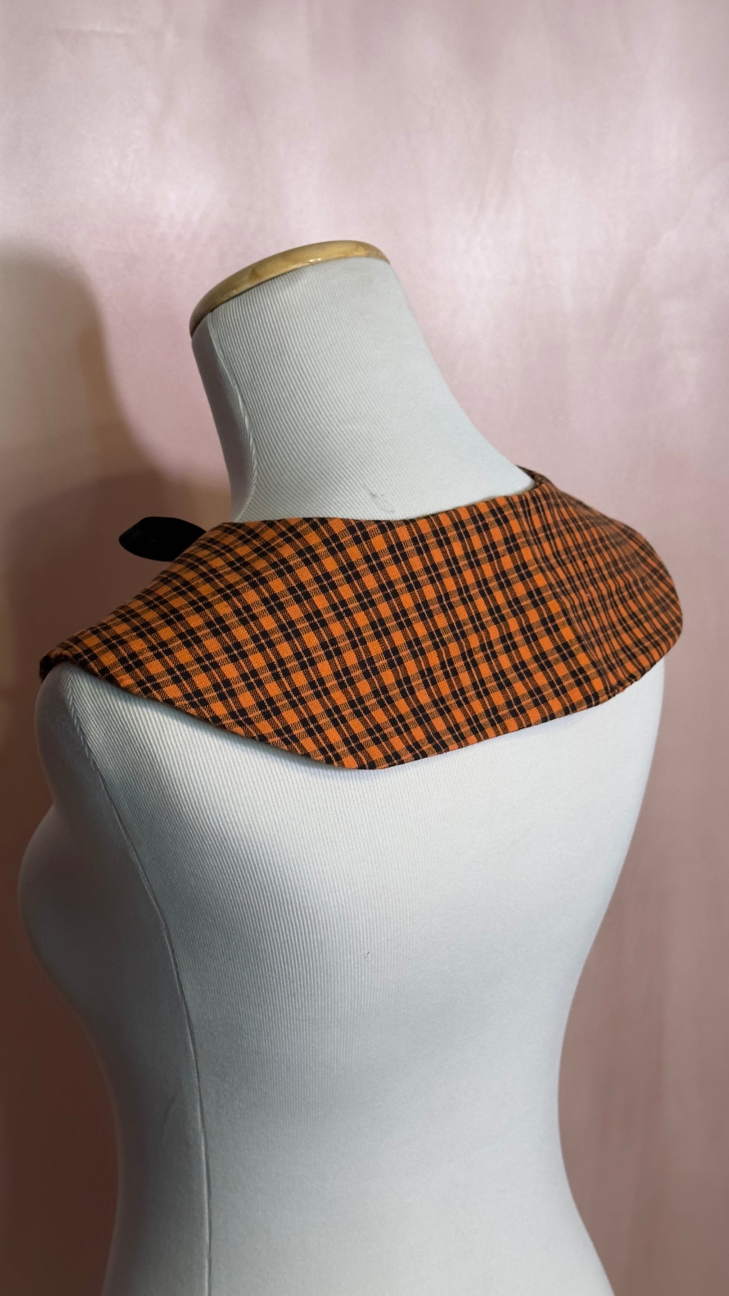 Trick-or-Tartan Detachable Collar