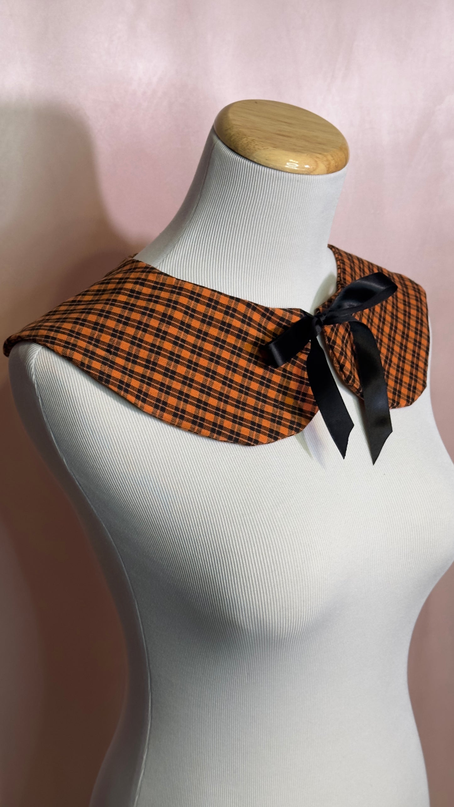 Trick-or-Tartan Detachable Collar