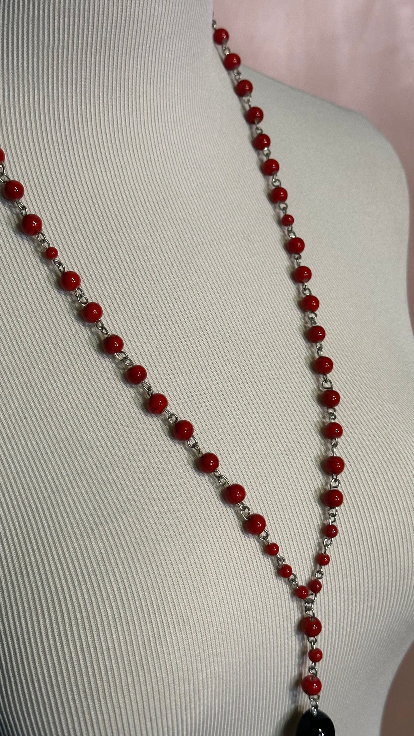 Raven's Unkindness (Rosary-Style Necklace)