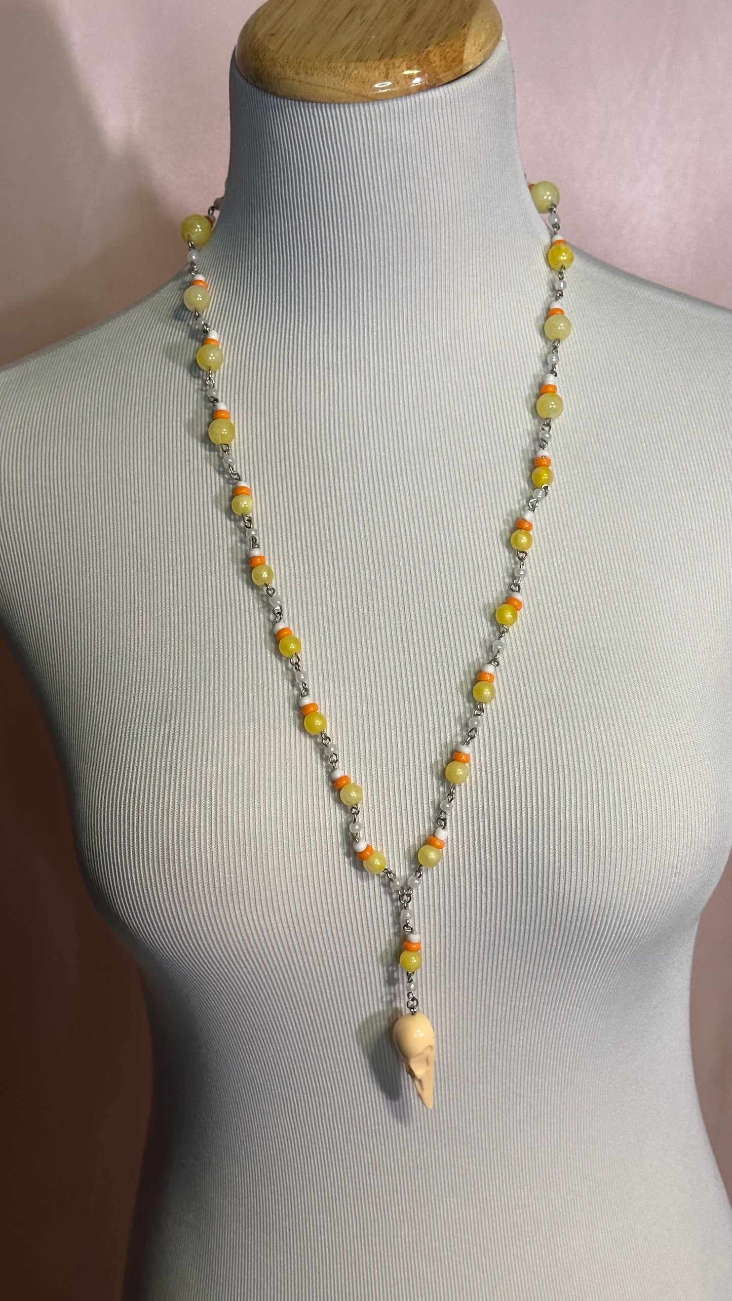 Treat and Talon (Rosary-Style Necklace)