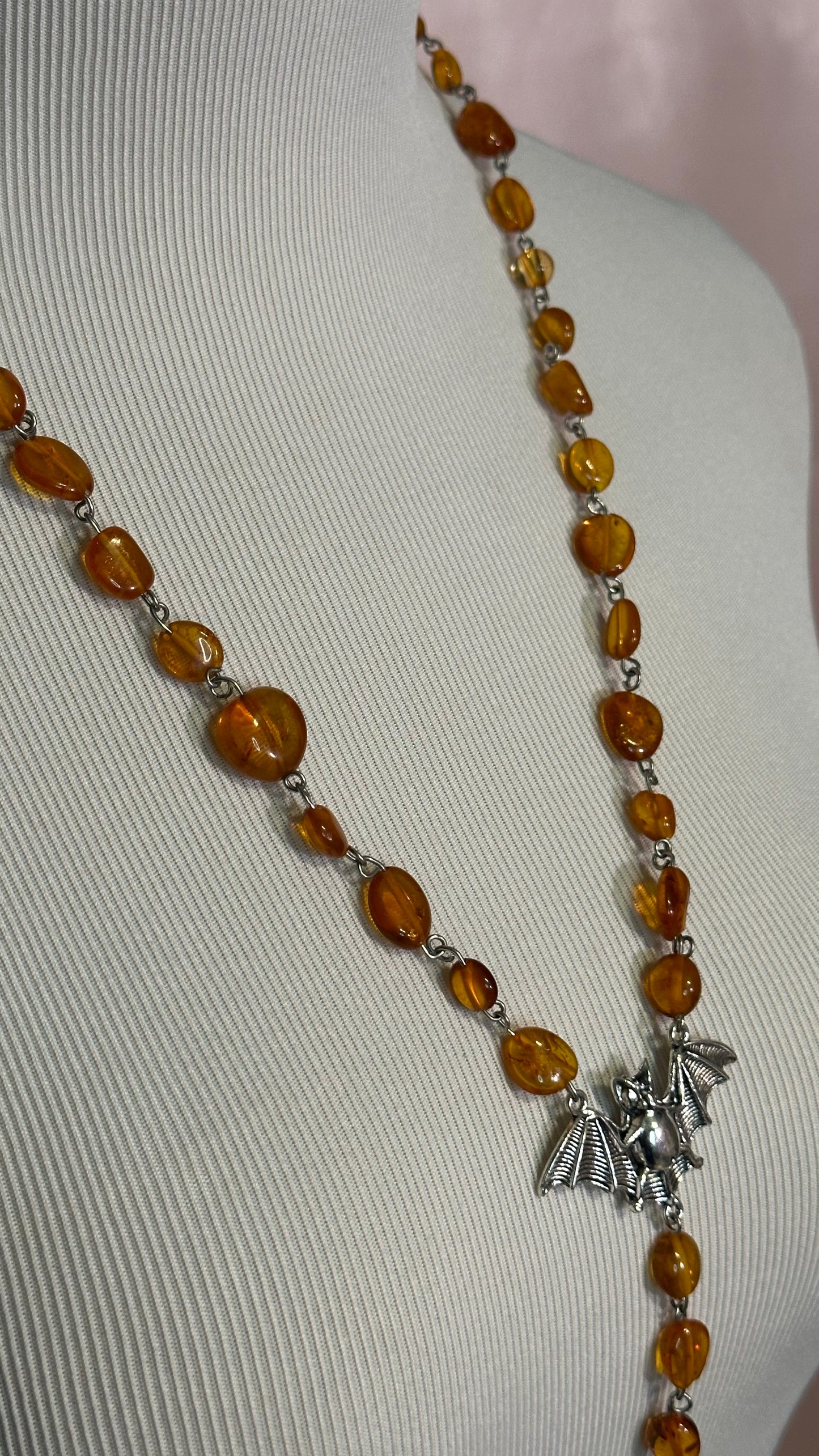 Sanguine Sun (Rosary-Style Necklace)