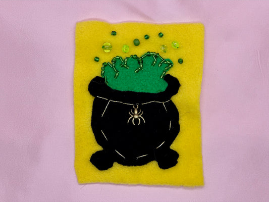 Fleece Cauldron Patch