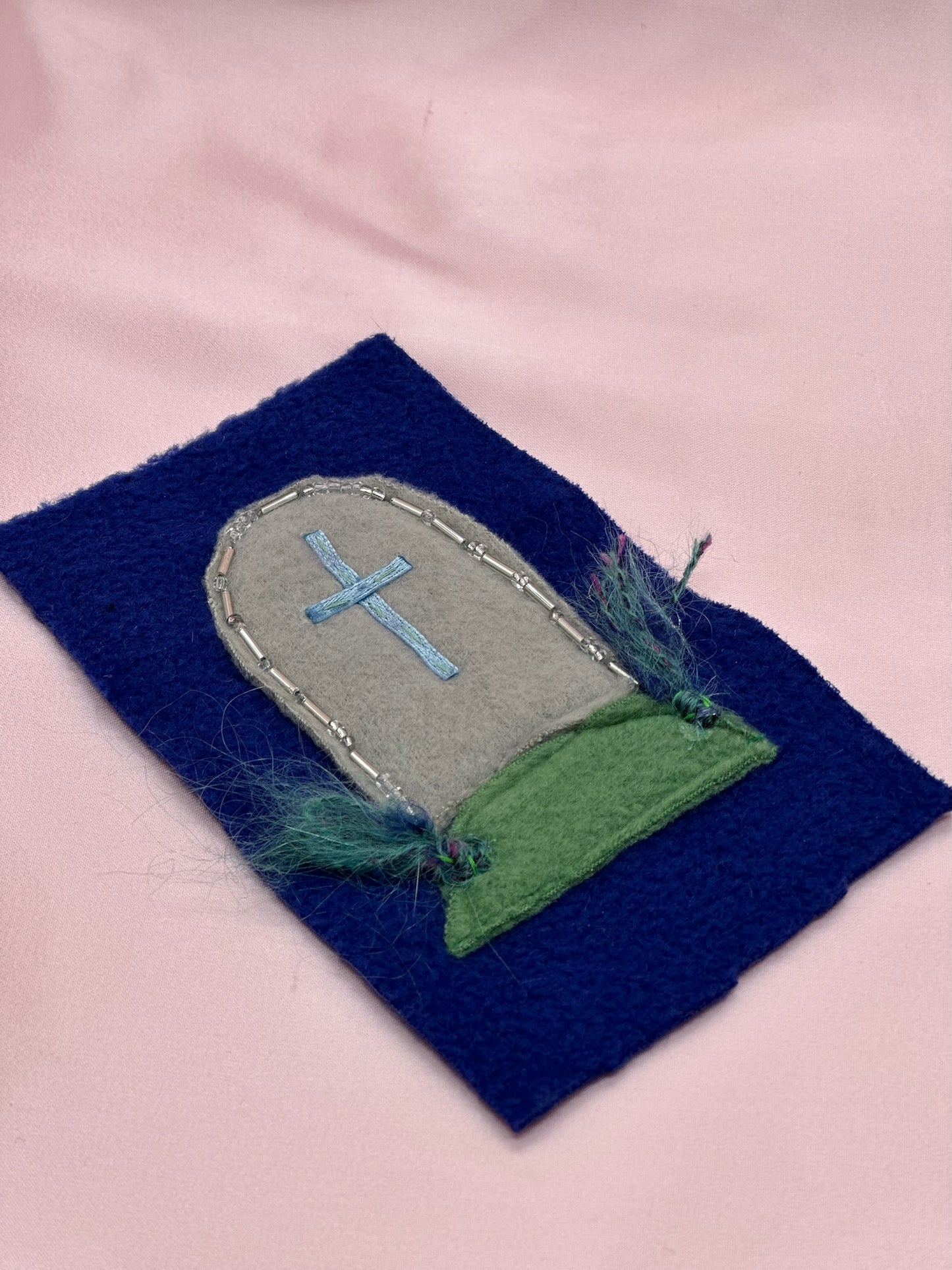 Fleece Tombstone Patch